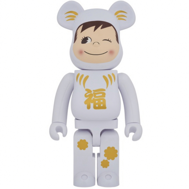 不二家(フジヤ)のBE＠RBRICK 達磨 ポコちゃん 1000% エンタメ/ホビーのフィギュア(その他)の商品写真