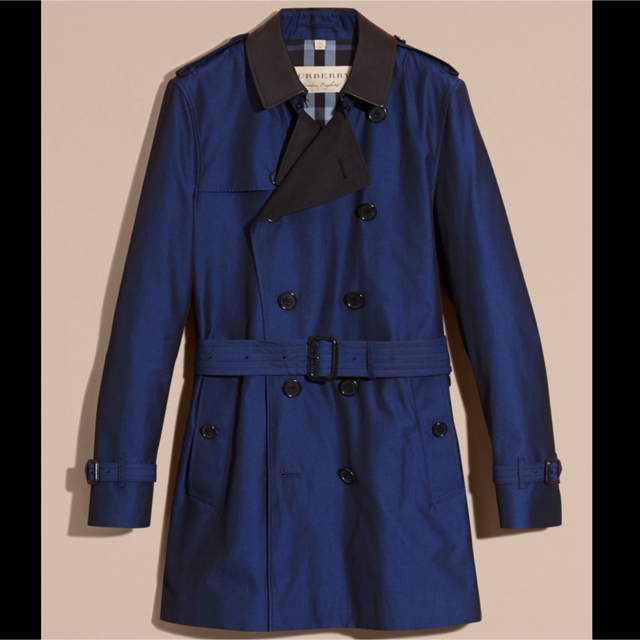 春夏新作 【未使用新品】バーバリー - BURBERRY トレンチコート レザー