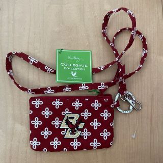 ヴェラブラッドリー(Vera Bradley)のVera Bradley Boston College カードホルダー　ミニ財布(名刺入れ/定期入れ)