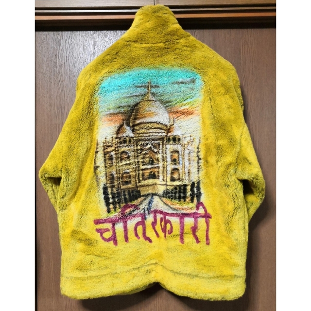 doublet - 新品□doublet HAND-PAINTED FUR JACKET M 黄色の通販 by