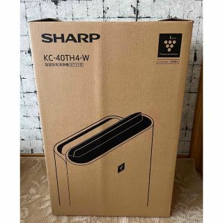 シャープ(SHARP)のSHARP 加湿空気清浄機　KC-40TH4-W ☆送料込み美品☆(空気清浄器)