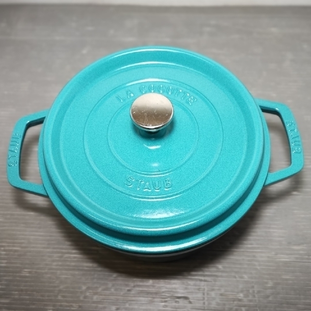 STAUB - STAUB ピコ・ココット ラウンド ミント 22cmの通販 by shot