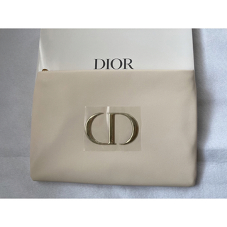 ディオール(Dior)の【Dior】ディオール ノベルティポーチ  ベージュ 【新品未使用】(ポーチ)