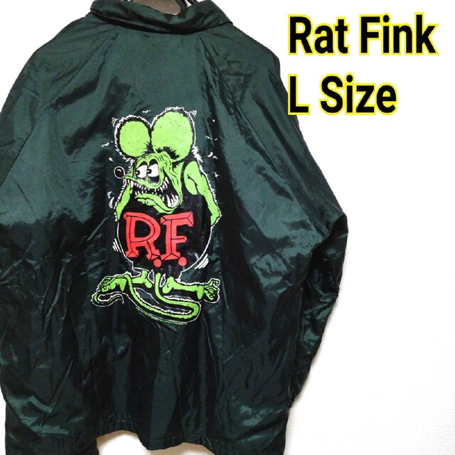 ジャケット/アウターラットフィンク　RAT FINK　コーチジャケットナイロンジャケット　メンズ
