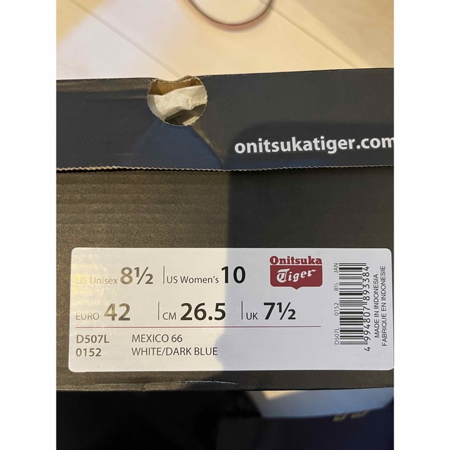 Onitsuka Tiger(オニツカタイガー)の【未使用】Onitsuka Tiger MEXICO 66 オニツカタイガー メンズの靴/シューズ(スニーカー)の商品写真