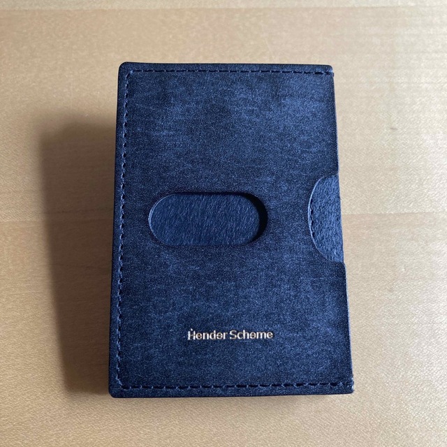 Hender Scheme(エンダースキーマ)のエンダースキーマ　財布　コインケース　minimal wallet  black メンズのファッション小物(コインケース/小銭入れ)の商品写真