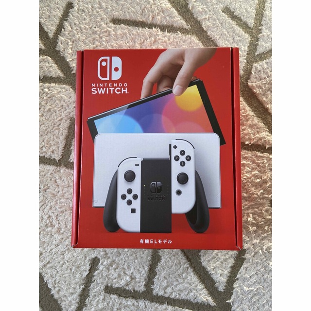 Nintendo Switch - Switch本体有機EL JCホワイトの通販 by 今が