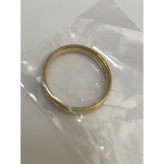 18k刻印入り指輪 メンズのアクセサリー(リング(指輪))の商品写真