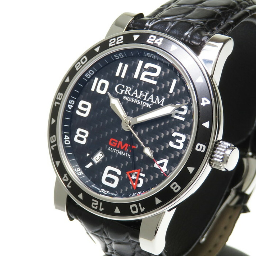 GRAHAM(グラハム)のグラハム 腕時計 シルバーストーンタイムゾーン GMT  2TZA メンズの時計(腕時計(アナログ))の商品写真