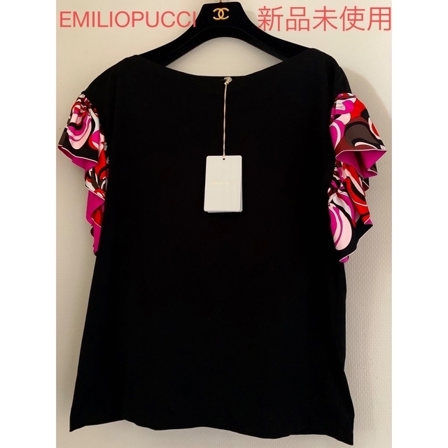 【最終値下げ】Emilio Pucci エミリオプッチ シルクTシャツ