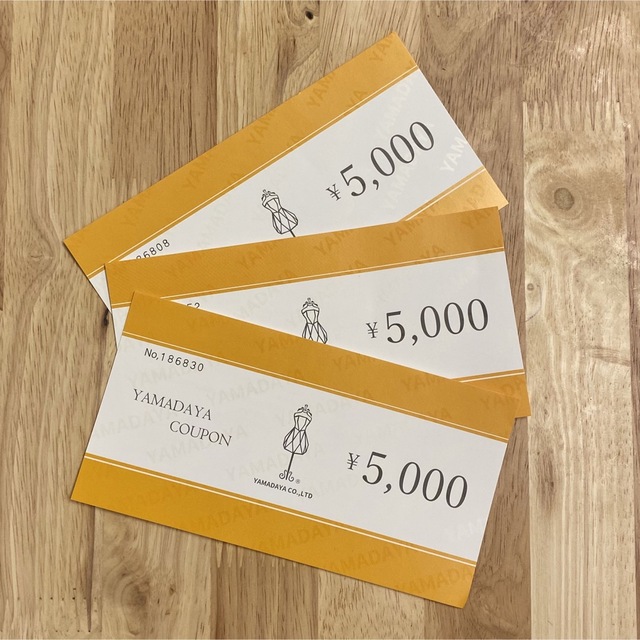最高の品質の ヤマダヤ チケット 5000円分 ienomat.com.br