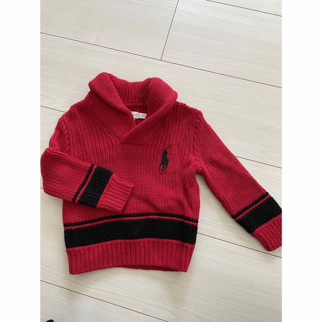 POLO RALPH LAUREN(ポロラルフローレン)のラルフローレン  セーター　80 キッズ/ベビー/マタニティのキッズ服男の子用(90cm~)(ニット)の商品写真