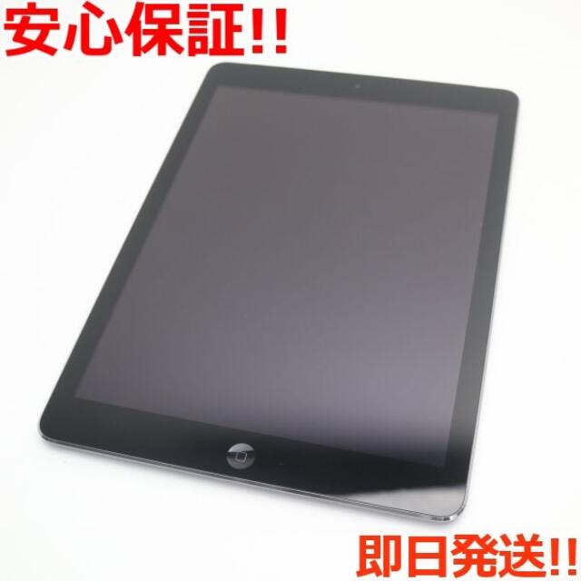 超美品 au iPad Air 16GB グレイ