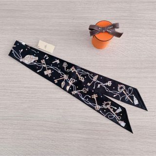 エルメス(Hermes)の新品☆エルメス ツイリー レクレポア ブラック(バンダナ/スカーフ)