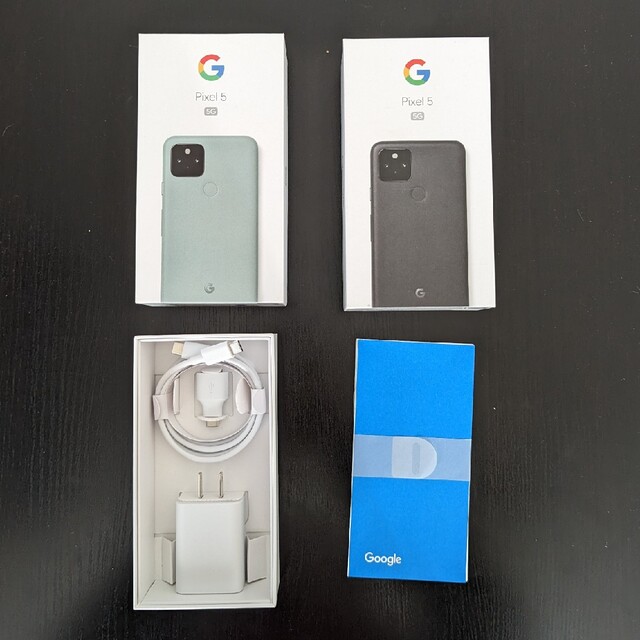 Google Pixel(グーグルピクセル)のGoogle Pixel5 5G箱、付属品 スマホ/家電/カメラのスマートフォン/携帯電話(その他)の商品写真