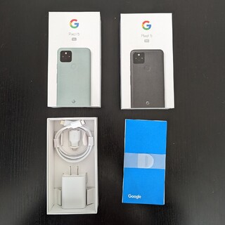 グーグルピクセル(Google Pixel)のGoogle Pixel5 5G箱、付属品(その他)