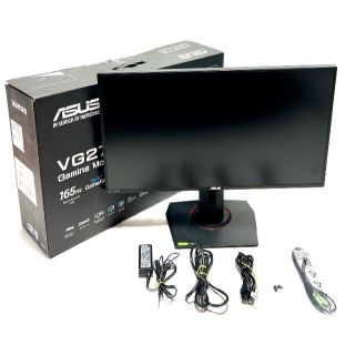 エイスース(ASUS)の☆21年製‼ 極美品 ASUS ゲーミングモニター VG278QR 27インチ(ディスプレイ)