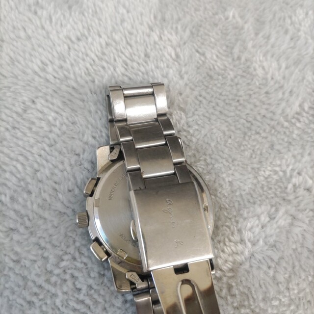 agnes b.(アニエスベー)の腕時計　アニエスベー　電池切れ　ジャンク品 メンズの時計(腕時計(アナログ))の商品写真