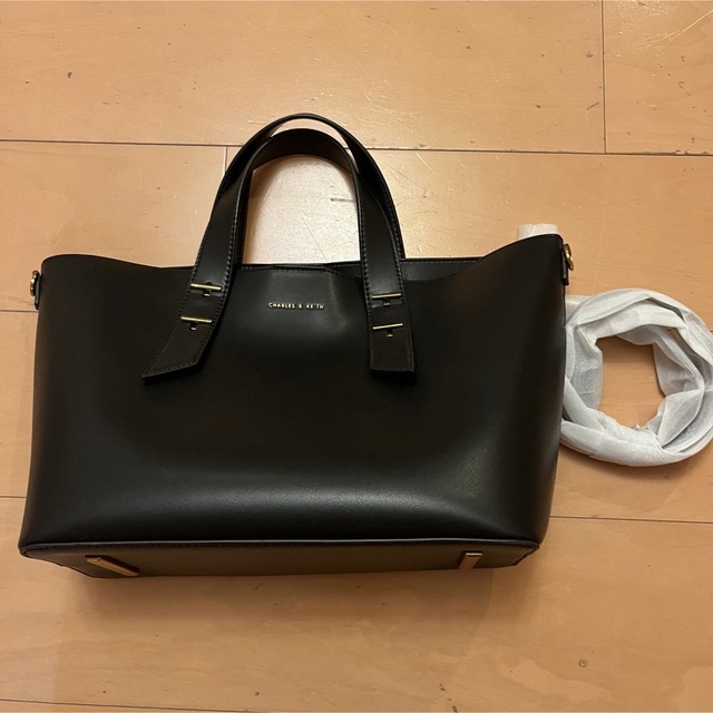 CHARLES&KEITH ダブルハンドル スローチーバッグ