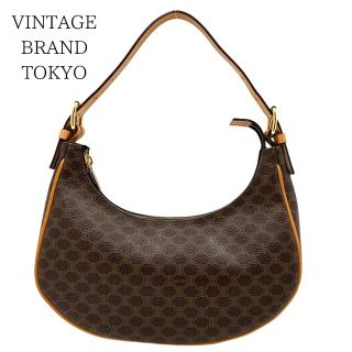 セリーヌ キーケース ハンドバッグ(レディース)の通販 10点 | celineの ... CELINE セリーヌ ハンドバッグ ヴィンテージ マカダム トップハンドル レザー かばん 鞄 PVCコーティングキャンバス レザー ブラウン 茶 ゴールド金具 レディース 定番【品】