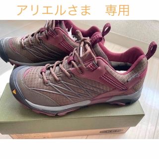 キーン(KEEN)のKEEN MARSHALL WP CASCADE BROWN(スニーカー)