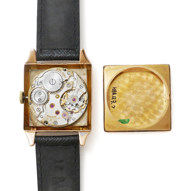 ROLEX - ROLEX スクエア Ref.4533 アンティーク品 メンズ 腕時計の通販 by ムーンフェイズ ラクマ店|ロレックスならラクマ