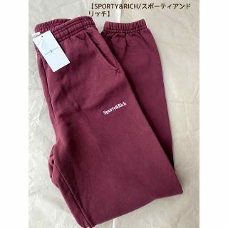 ジャーナルスタンダード(JOURNAL STANDARD)の【SPORTY&RICH/スポーティアンドリッチ】スウェットパンツ(カジュアルパンツ)