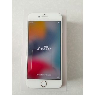 アイフォーン(iPhone)の【美品】iPhone8 本体 シルバー(スマートフォン本体)