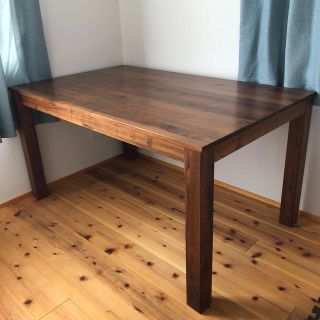 大塚家具⭐︎ウォルナットダイニングテーブルの通販 by Hana|ラクマ