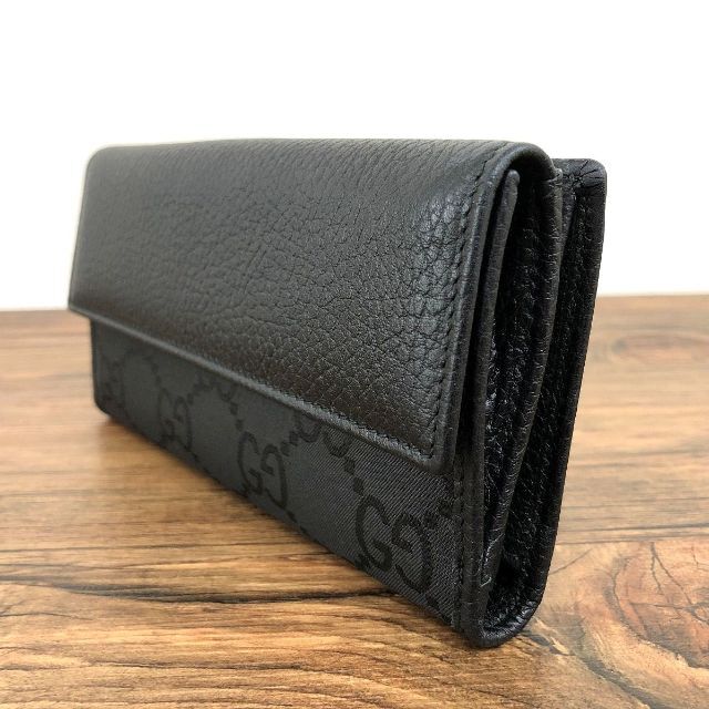 Gucci - 未使用品 GUCCI 長財布 128223 ブラック 47の通販 by old