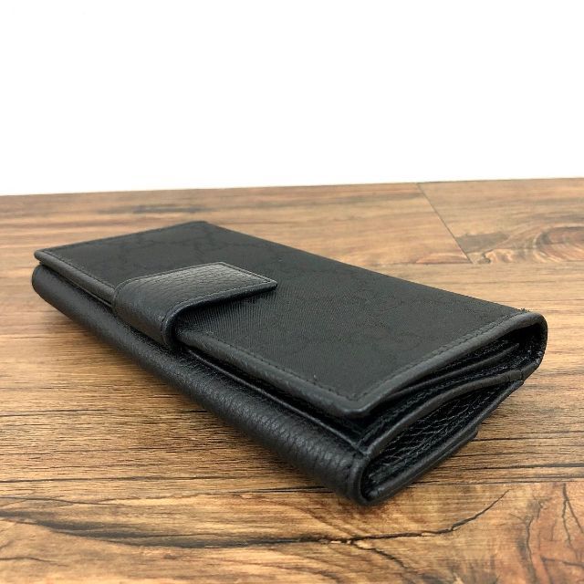 Gucci - 未使用品 GUCCI 長財布 128223 ブラック 47の通販 by old