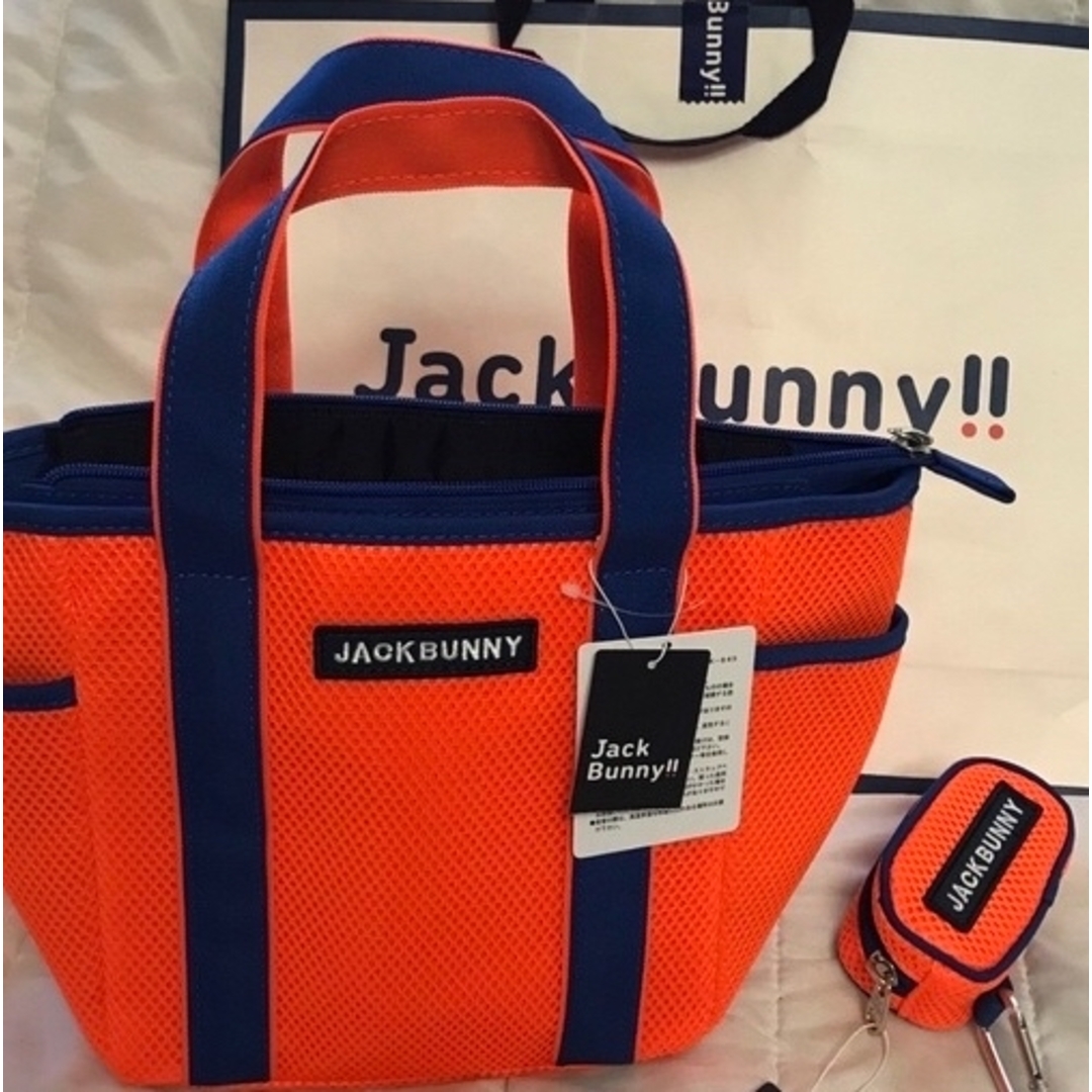 JACK BUNNY!! 値下げ 新品 ジャックバニー カートバッグ ボールポーチの通販 by スマイル's shop｜ジャックバニーならラクマ