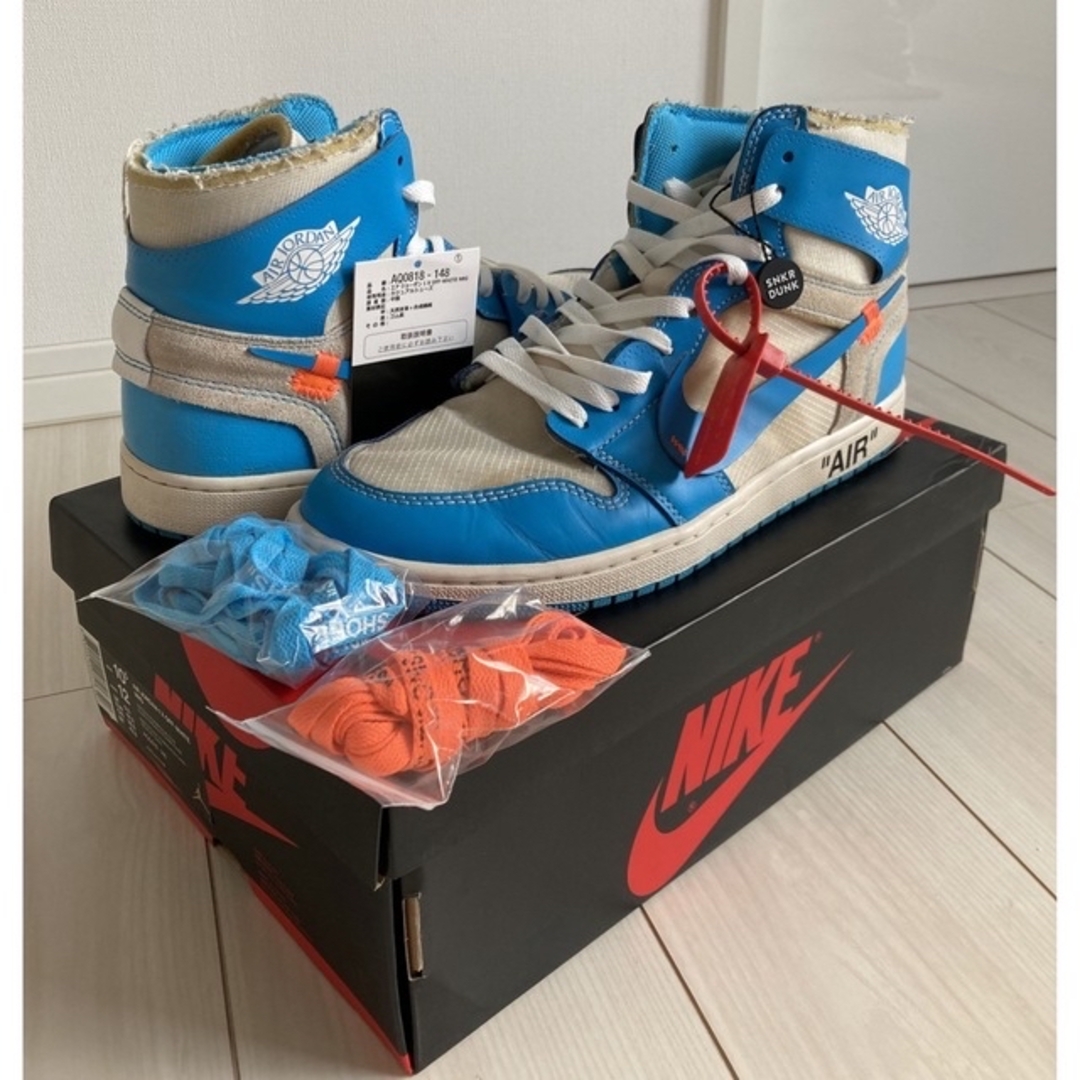 off-white × NIKE air Jordan1 unc 28.5㎝