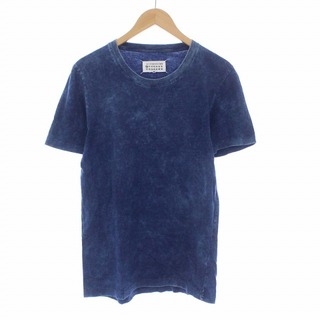マルタンマルジェラ(Maison Martin Margiela)のMaison Margiela 10 Tシャツ カットソー 半袖 無地 S 青(Tシャツ/カットソー(半袖/袖なし))