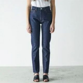 マウジー(moussy)の【美品】moussy PLAIN JEANS STRAIGHT SLIM(デニム/ジーンズ)