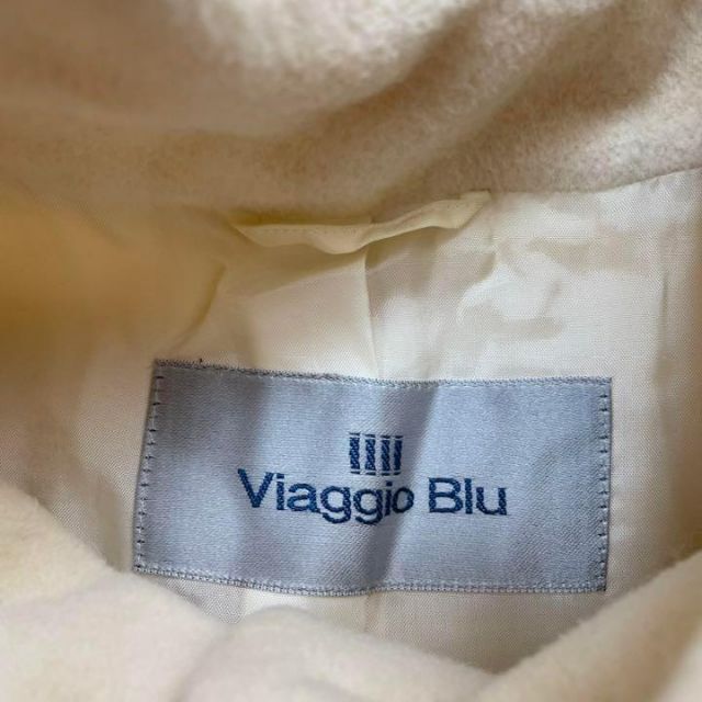 VIAGGIO BLU(ビアッジョブルー)の◎美品◎『Viaggio Blu』アンゴラ ウール コート 柔らか◎ レディースのジャケット/アウター(ロングコート)の商品写真