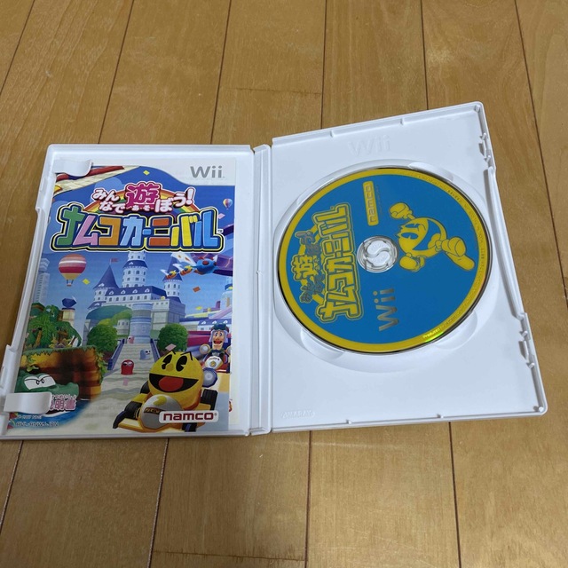 Wii(ウィー)のみんなで遊ぼう！ ナムコカーニバル Wii エンタメ/ホビーのゲームソフト/ゲーム機本体(家庭用ゲームソフト)の商品写真