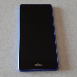 フジツウ(富士通)のFUJITSU M04 DENIM BLUE(スマートフォン本体)