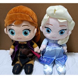 アナトユキノジョオウ(アナと雪の女王)のアナと雪の女王2 ぬいぐるみ アナ エルサ セット(キャラクターグッズ)