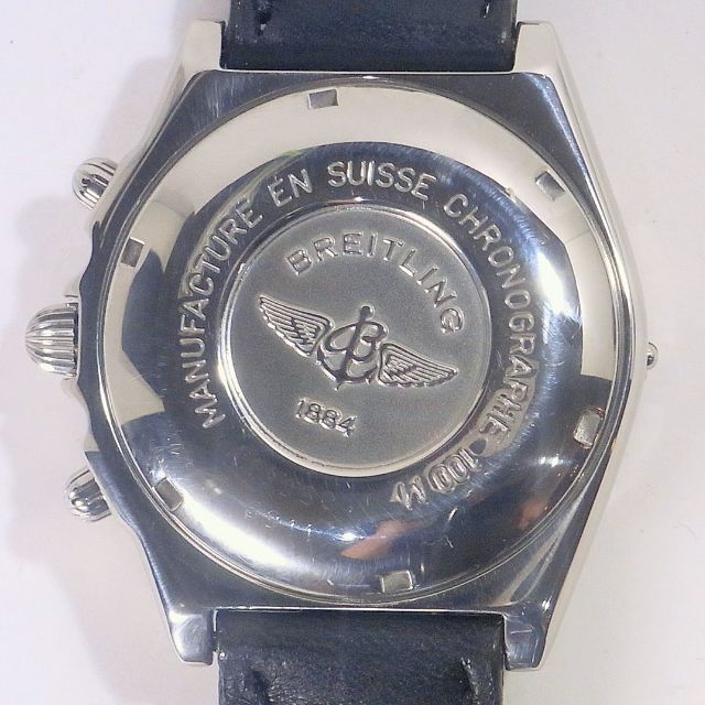 美品 稼働品 ブライトリング クロノマット 自動巻き メンズ 腕時計 保証書