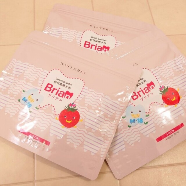 100%品質保証! ブリアン brian 歯磨き粉 いちご味 kead.al