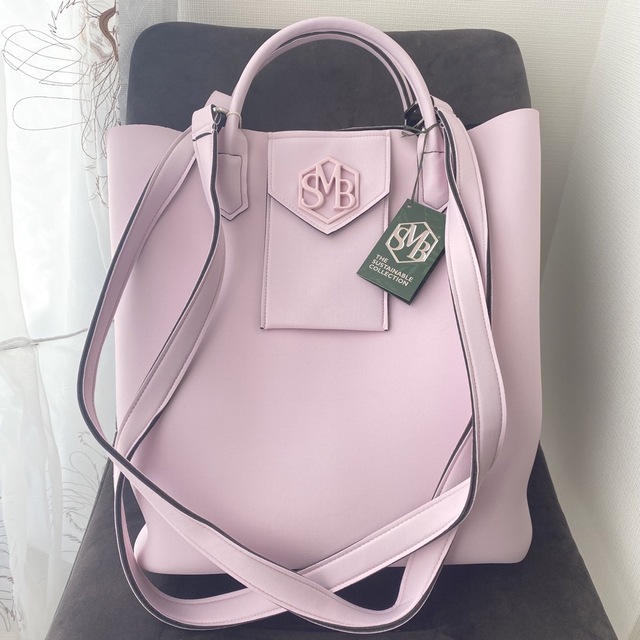 ラスト１【新品】Save My Bag セーブマイバック トートバッグ ピンク