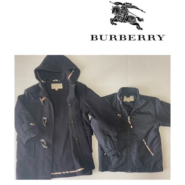 BURBERRY(バーバリー)のバーバリー　ダッフルコート　116センチ キッズ/ベビー/マタニティのキッズ服男の子用(90cm~)(コート)の商品写真