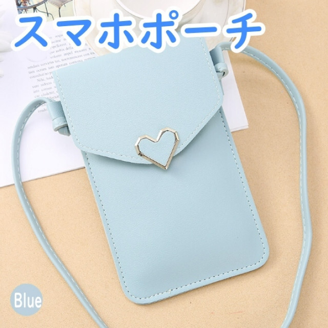 スマホポーチ ハート ミニ ポシェット ショルダーバック