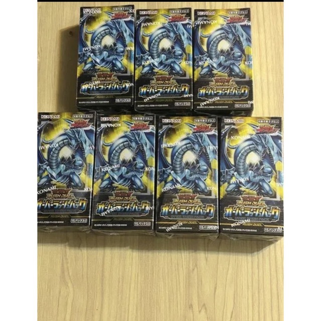 ラッシュデュエル オーバーラッシュパック 7BOX シュリンク付き 早い者