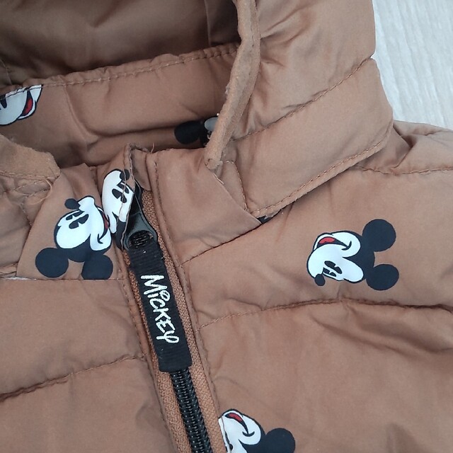 H&M Disney ミニーマウス ダウンジャケット 中綿 大きいサイズ ピンク