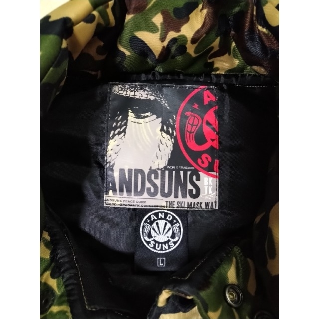 ANDSUNS(アンドサンズ)のアンドサンズ　ダウンベスト メンズのジャケット/アウター(ダウンベスト)の商品写真