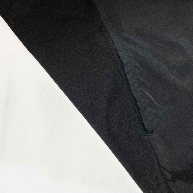 LIMI feu 19AW 異素材切替 アシンメトリーOP 黒S
