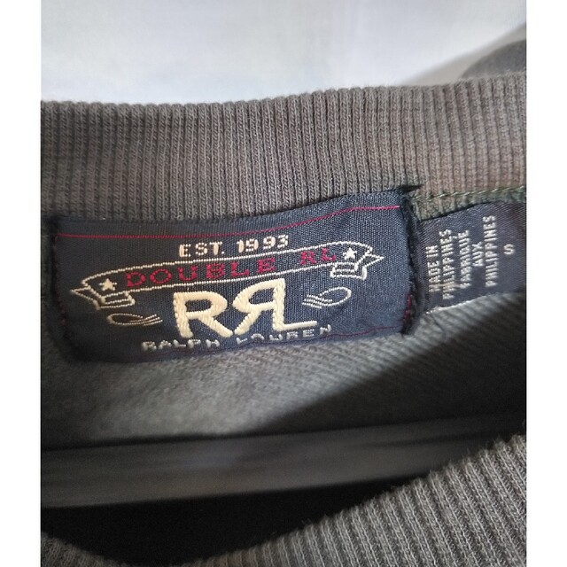 RRL(ダブルアールエル)のRRL ダブルアールエル スウェットパーカー ダークグレー メンズのトップス(パーカー)の商品写真