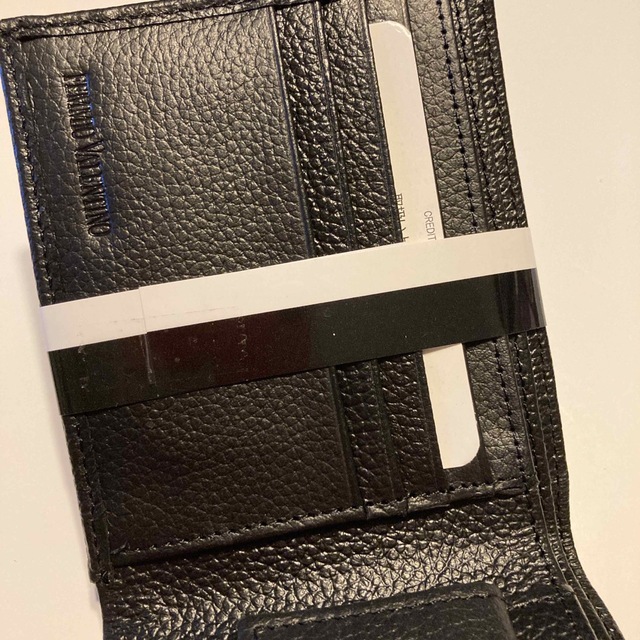 Rudolph Valentino(ルドルフヴァレンチノ)のヴァレンチノ折り畳み財布　本革　新品 メンズのファッション小物(折り財布)の商品写真